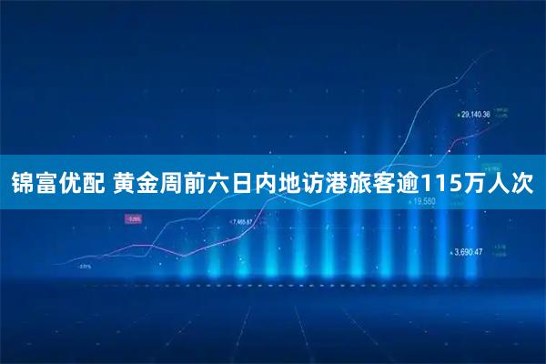锦富优配 黄金周前六日内地访港旅客逾115万人次