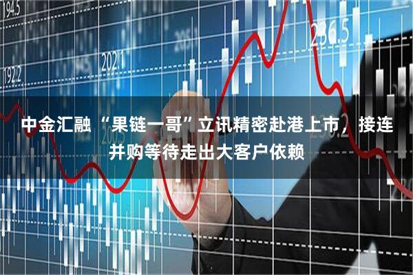 中金汇融 “果链一哥”立讯精密赴港上市，接连并购等待走出大客户依赖